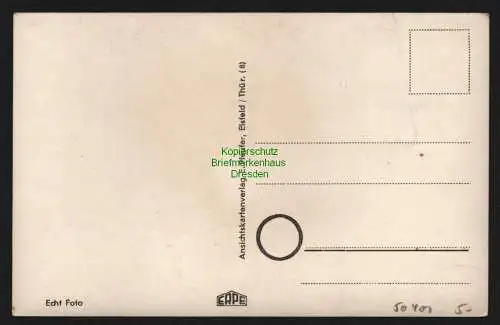 50401 AK Steinheid Stausee Staudamm Staumauer um 1940