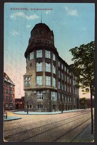 50529 AK Düsseldorf Werkmeisterhaus Geschäftsstelle Feldpost 1917