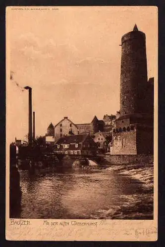 45373 AK Bautzen Fabrik Esse Schornstein Wasserkunst