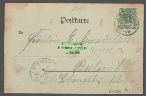 44580 AK Finkenkrug 1899 Gasthaus alter Finkenkrug Gegr. 1777