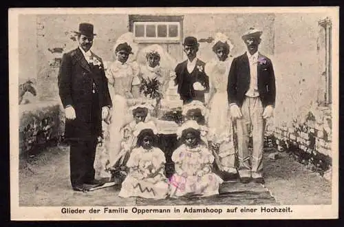 44907 AK Südafrika Adamshoop Oppermann Hochzeit 1911