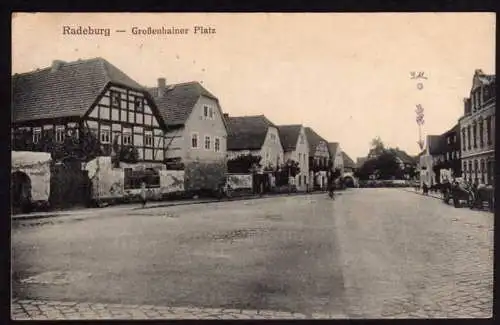 41878 AK Radeburg Großenhainer Platz 1924 Wohnhäuser