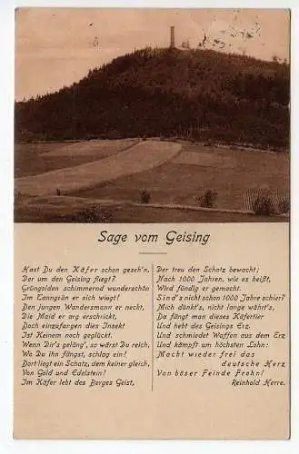 42232 AK Sage vom Geising 1931