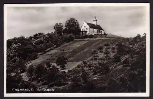 39795 AK Gengenbach St. Jakobskapelle Fotokarte um 1925