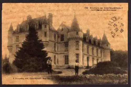 39792 AK Chatellerault Dep. Vienne Nouvelle-Aquitaine 1916Le Chateau de Rocreuse