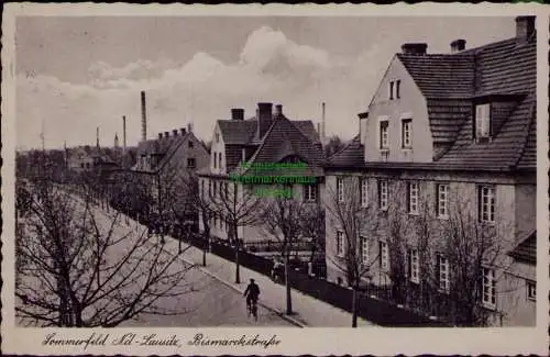 156867 AK Sommerfeld Niederlausitz 1938 Bismarckstraße