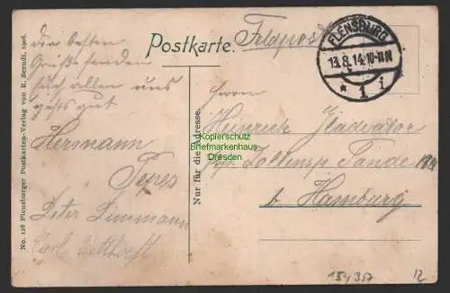 154357 AK Flensburg Dorotheenstrasse 1914