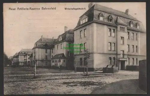 154360 AK Hamburg Bahrenfeld 1917 Neue Artillerie Kaserne Wirtschaftsgebäude