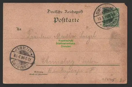 154405 AK Kunnerstein bei Schellenberg Sachsen Erzgeb. Bastei Gasthaus 1896