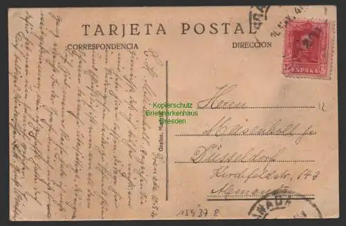 154378 AK Granada Spanien Vista de la Alhambra y Sierra Nevada 1924