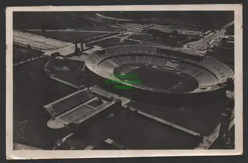 154463 AK Berlin Reichssportfeld Olympiastadion 1936 SST Fahrbares Postamt