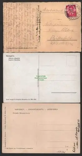 154395 3 AK Sarajevo Bosnien u. Herzegowina 1937 Bascarsija Basar Begova Moschee