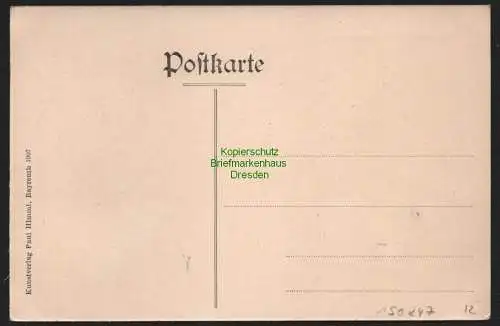 150247 AK Bischofsgrün i. Fichtelgebirge 1907