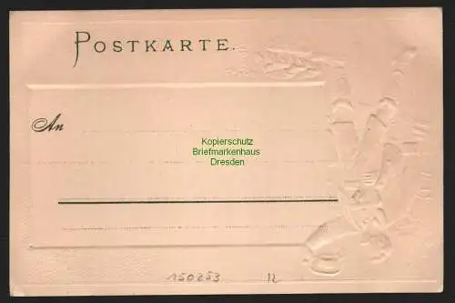 150253 AK Passepartout Tölz Krankenheil um 1900 Serie X. Bauernbube