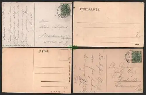 150091 4 AK Buckow Märkische Schweiz um 1900 vom "Storchnest" gesehen 1912