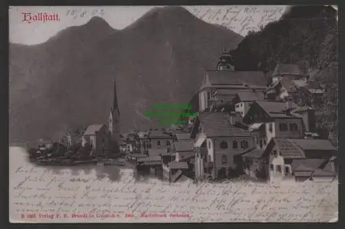 149114 AK Hallstatt 1901 1902 Österreich Oberösterreich