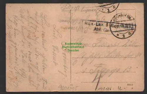 149126 AK Bromberg Bahnhof 1918 Feldpost