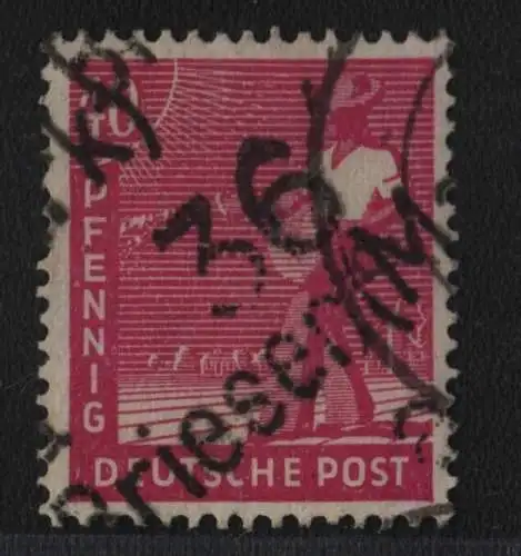 h6282 SBZ Handstempel Bezirk 36 Briesen Mark 40 Pfg. gestempelt gepr. BPP