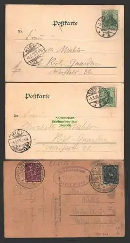 141341 3 AK Stubbenkammer Zerklüftete Wand 1903 Wissower Klinken Sassnitz 1923