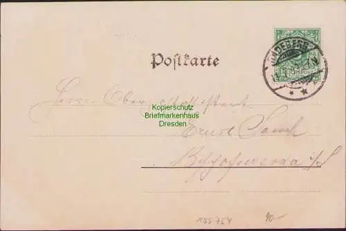 155754 AK Radeberg 1899 Festlokal Schützenhaus III. Sächs. Bundeskegeln