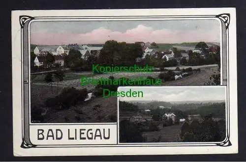 120966 AK Liegau-Augustusbad  Bad Liegau 1911