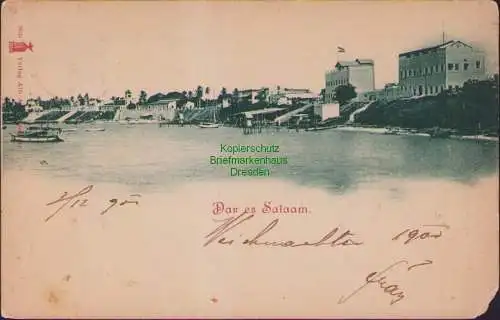 161034 AK Dar es Salaam 1900 Deutsch-Ostafrika