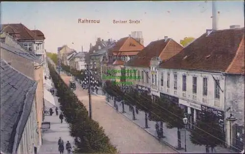 161137 AK Rathenow Berliner Straße 1917