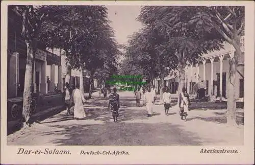 161052 AK Dar es Salaam 1909 Deutsch-Ostafrika Akazienstrasse No. 62. Vincenti