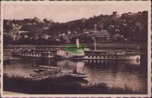 161107 AK Sächsisch-Böhmische Dampfschiffahrt A. G. Dresden Luxusdampfer Leipzig