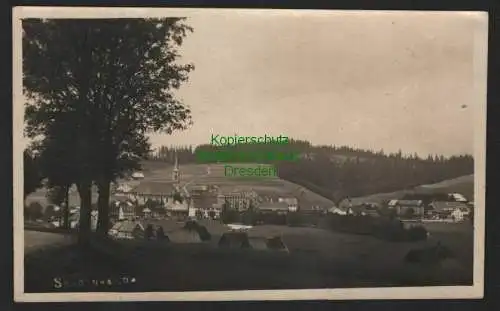 140208 AK Schönwald im Schwarzwald Fotokarte um 1920