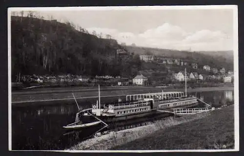 74586 AK Schwimmende Jugendherberge Sachsen Pötzschta Elbe