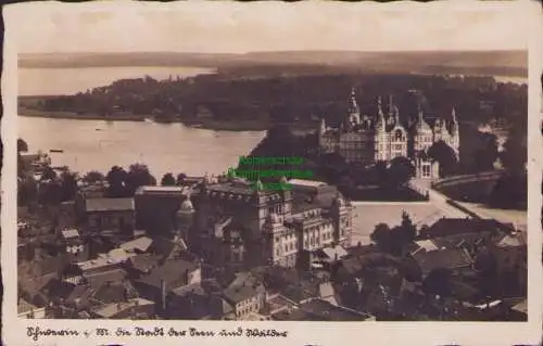 153843 AK Schwerin i. M. Großherzogliches Schloß 1935