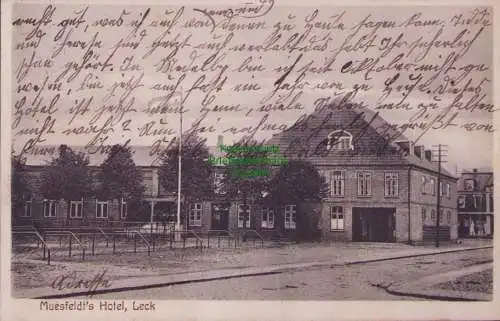 153821 AK Muesfeldt's Hotel Leck Nordfriesland 1930