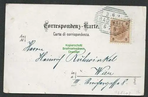 138603 AK Bad Hall Oberösterreich Litho 1899 Thassilo Quelle Theater Cursalon