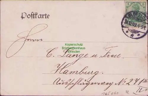 165060 AK Bad Oldesloe  1903 Verlag v. H. Ketelhohn Oldesloe