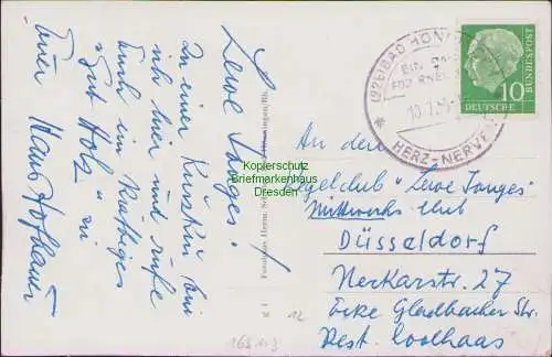 165113 AK Bad Hönningen Rh. Thermalschwimmbad 1956 Rheinland-Pfalz