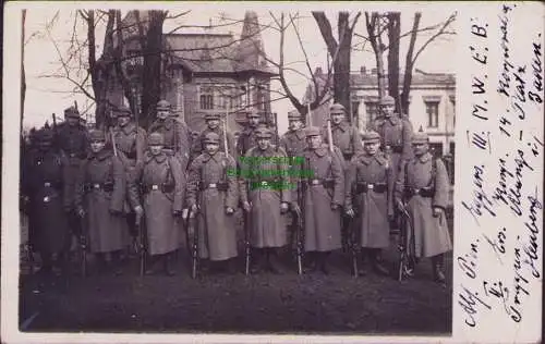 165079 AK Truppenübungsplatz Heuberg Baden 1917 Fotokarte Soldaten Feldpost