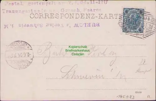 165083 AK Gmunden vom Moosberg Postal gestempelt 1904 Trauungsstunde uns.