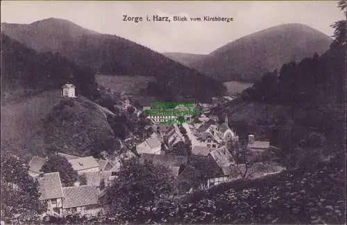 160832 AK Zorge Walkenried Blick vom Kirchberge