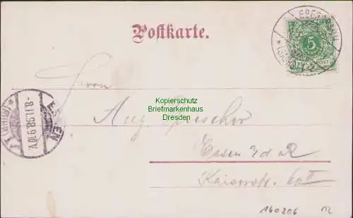 160806 AK Ebersbach vom Hainberg 1898