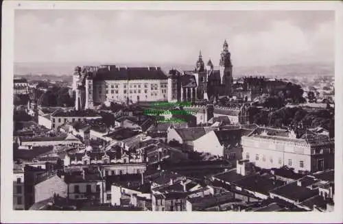 160864 AK Krakau Krakow Blick auf die Burg 1942