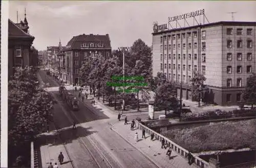 160856 AK Gliwice Gleiwitz um 1960 Siedziba Miejskiej Rady Narodowej przy ul.