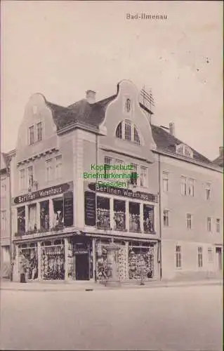 157691 AK Bad Ilmenau 19019 Berliner Warenhaus