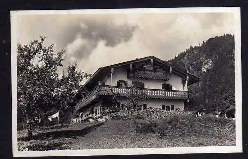 104104 Ansichtskarte Gaßlehen Gasslehen Strub bei Berchtesgaden 1929 Fotokarte