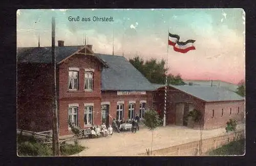 103935 AK Ohrstedt Gasthaus Logirhaus 1910