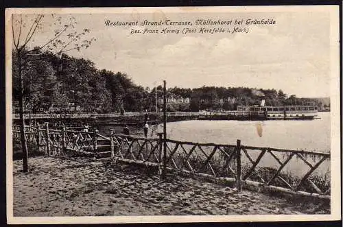 51316 AK Möllenhorst Post Herzfelde i. Mark 1930 bei Grünheide