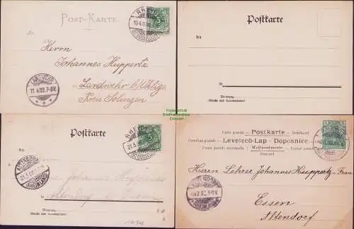 171972 4 AK Rheydt 1900 Königl. Höhere Webeschule Verlag von G. Peters Postamt