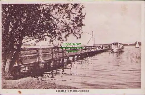 171825 AK Seesteg Scharmützelsee bei Storkow 1929 Bahnpost Berlin Beeskow