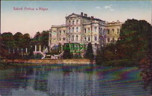 171785 AK Schloß Putbus a. Rügen um 1920