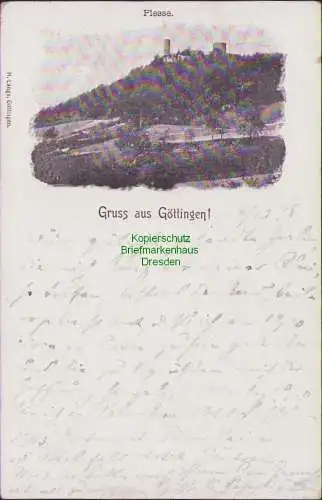 171767 AK Göttingen 1898 Plesse